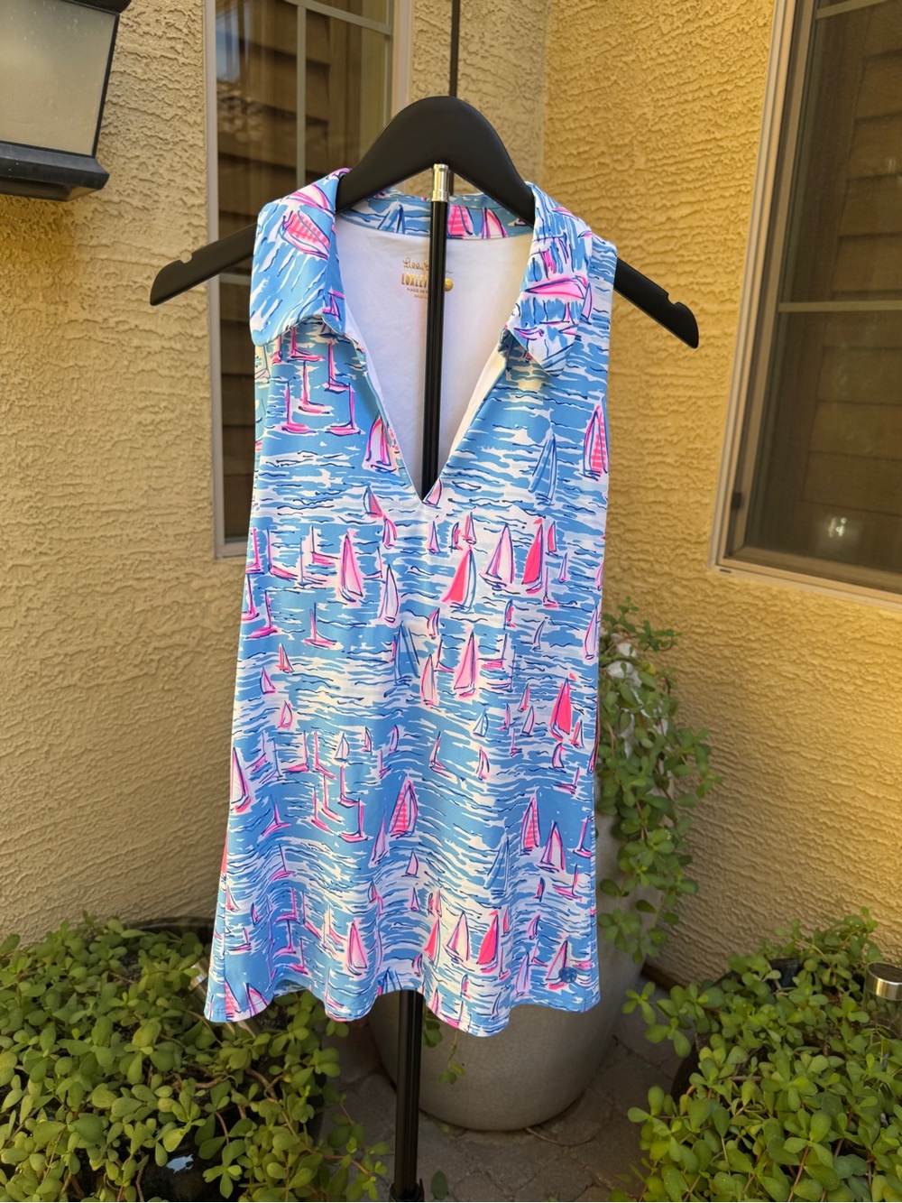 Lilly Pulitzer Luxletic Lakelyn Polo